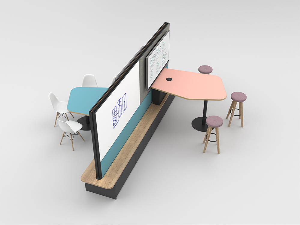 Scrumwall-free-standing-space-defining-structure-workplace-agility-scrum-led-team-activities